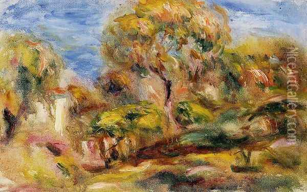 Landscape VI Oil Painting - Pierre Auguste Renoir