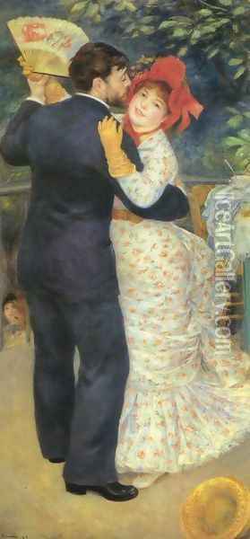 La Danse à la Campagne Oil Painting - Pierre Auguste Renoir