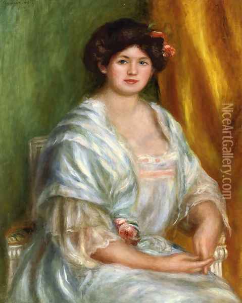 Madame Thurneyssen Oil Painting - Pierre Auguste Renoir