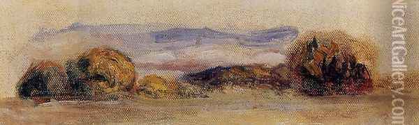 Landscape XIV Oil Painting - Pierre Auguste Renoir