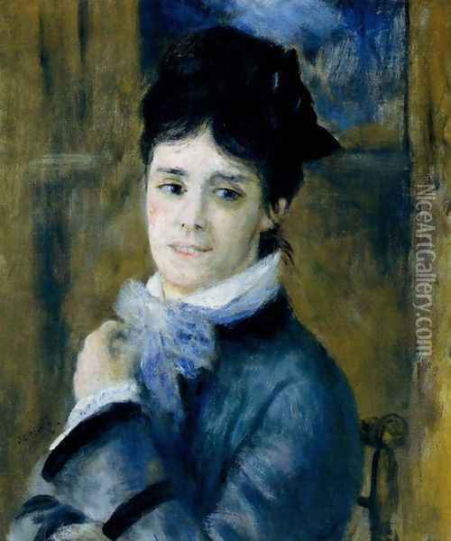 Madame Claude Monet (Camille) Oil Painting - Pierre Auguste Renoir