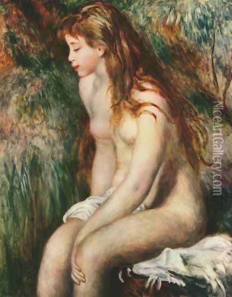 Young bathers Oil Painting - Pierre Auguste Renoir
