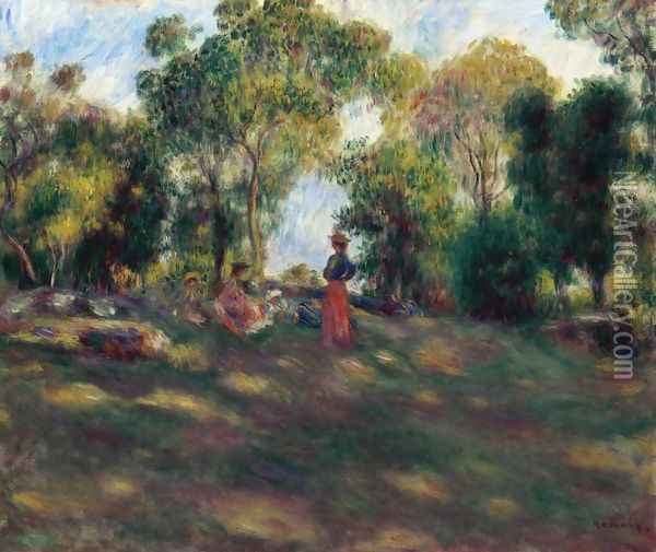 Landscape 13 Oil Painting - Pierre Auguste Renoir