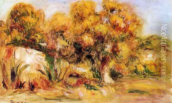 Landscape 22 Oil Painting - Pierre Auguste Renoir