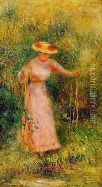 The Swing 2 Oil Painting - Pierre Auguste Renoir