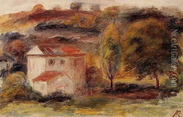 Landscape 7 2 Oil Painting - Pierre Auguste Renoir