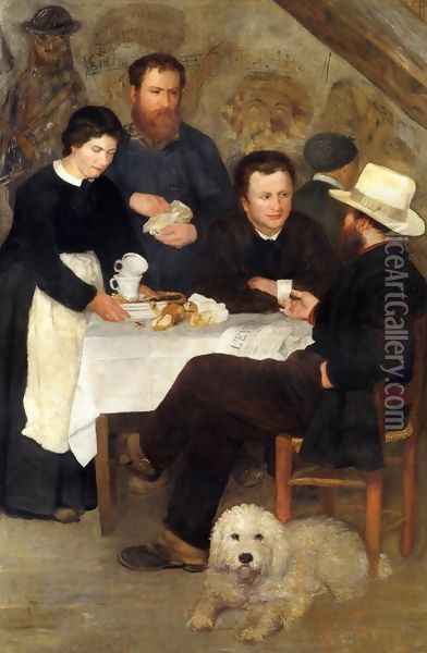 The Inn Of Mother Anthony Oil Painting - Pierre Auguste Renoir