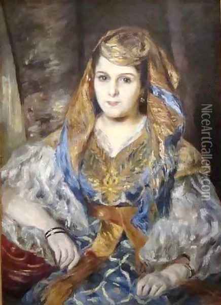 Mme Clementine Valensi Stora Oil Painting - Pierre Auguste Renoir