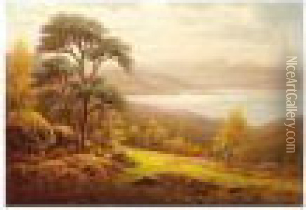Grasmere; Windermere Oil Painting - William Mellor