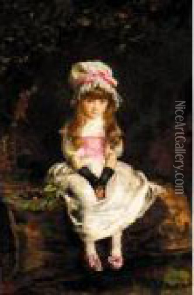 Cherry Ripe Oil Painting - Sir John Everett Millais