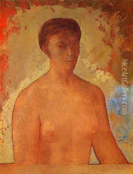 Eve Oil Painting - Odilon Redon
