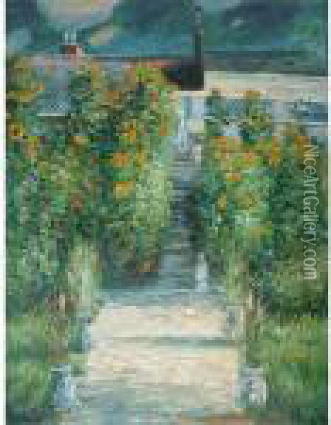 Antibes Oil Painting - Claude Oscar Monet