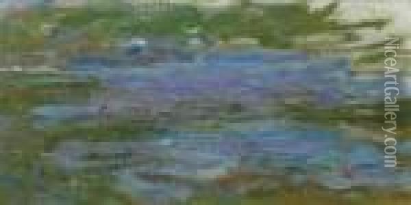 Nympheas Oil Painting - Claude Oscar Monet