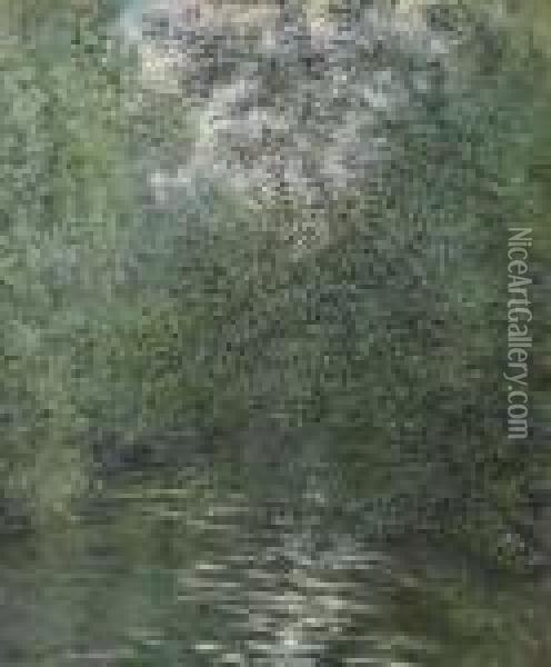 Le Fleuve Aux Saules Oil Painting - Claude Oscar Monet