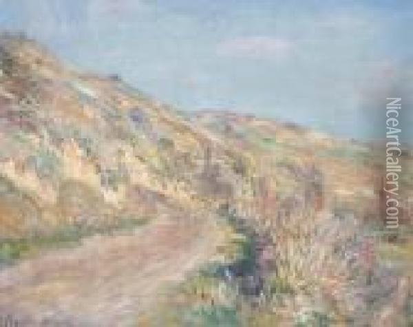 La Route De Giverny Oil Painting - Claude Oscar Monet