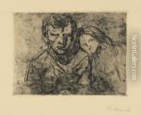 Derverfuhrer Oil Painting - Edvard Munch
