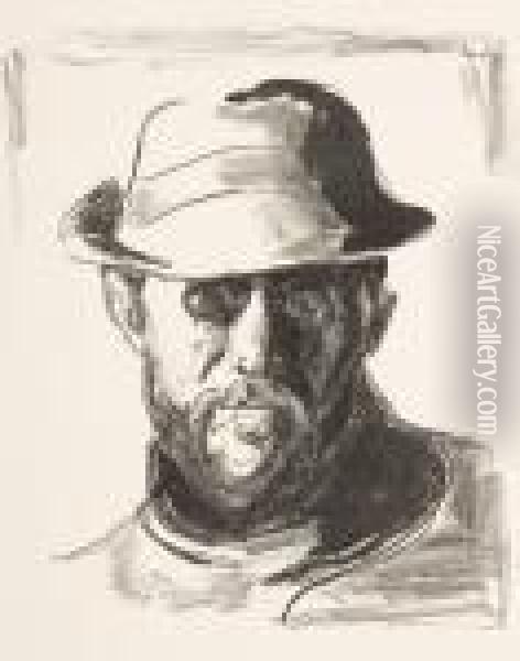 Hans Jaeger Iii Oil Painting - Edvard Munch