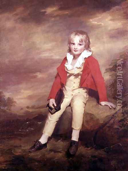 Sir George Sinclair of Ulbster 1790-1868 as a child, c.1796-97 Oil Painting - Sir Henry Raeburn