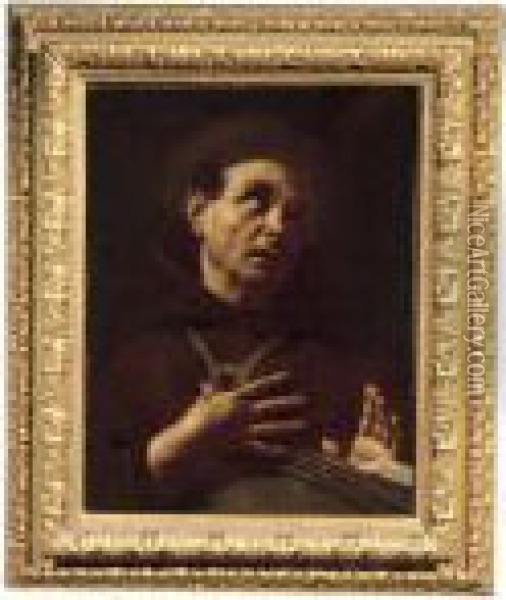 Santo In Estasi Oil Painting - Giovanni Battista Piazzetta