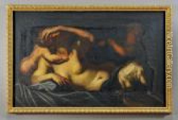 Putti Oil Painting - Domenico Piola