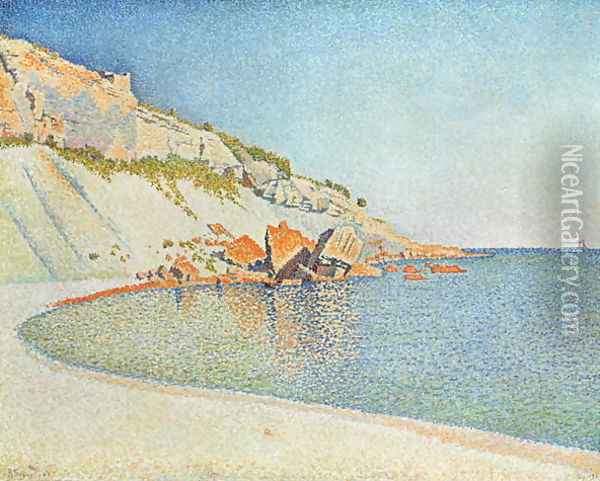 Cote d'Azur, 1889 Oil Painting - Paul Signac