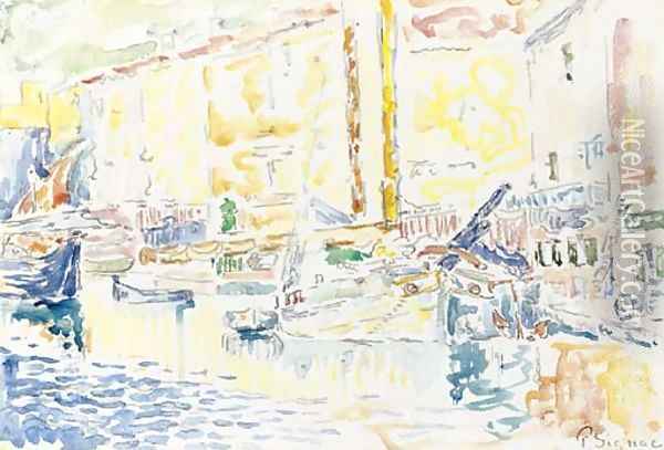 Le port de Saint-Tropez Oil Painting - Paul Signac