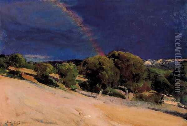 The Rainbows, El Pardo Oil Painting - Joaquin Sorolla Y Bastida