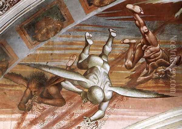 Apocalypse (detail-1) 1499-1502 Oil Painting - Francesco Signorelli