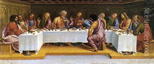 The Last Supper 1502 Oil Painting - Francesco Signorelli