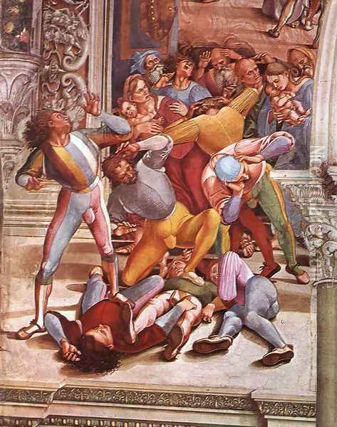 Apocalypse (detail-2) 1499-1502 Oil Painting - Francesco Signorelli