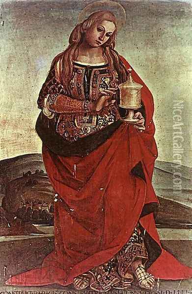Mary Magdalene 1504 Oil Painting - Francesco Signorelli