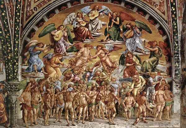 The Elect 1499-1502 Oil Painting - Francesco Signorelli