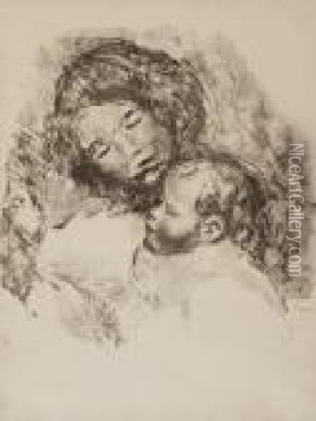 Maternite Oil Painting - Pierre Auguste Renoir
