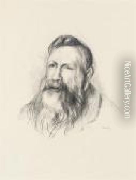 Auguste Rodin Oil Painting - Pierre Auguste Renoir