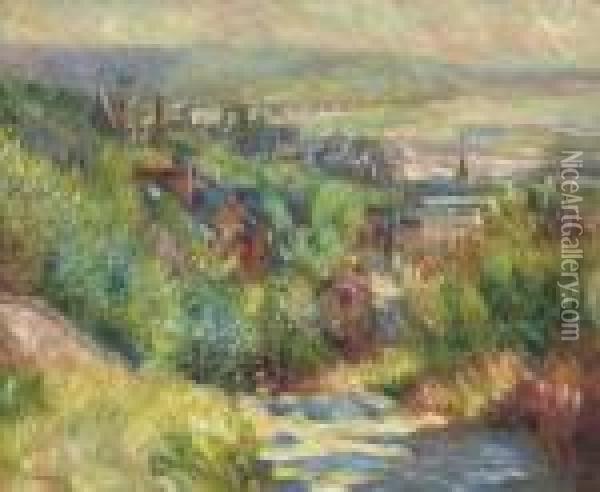 Les Hauteurs De Trouville Oil Painting - Pierre Auguste Renoir