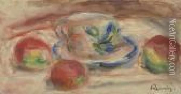Nature Morte Oil Painting - Pierre Auguste Renoir