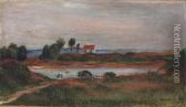 Vue De Bretagne Oil Painting - Pierre Auguste Renoir