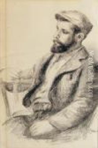 Louis Valtat, From Douze Lithographies Originales De Pierre-auguste Renoir (d.; S. 38) Oil Painting - Pierre Auguste Renoir