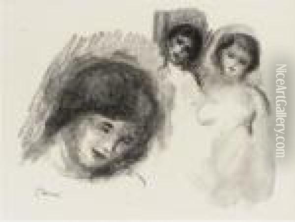 11 Plates, From Douze Oil Painting - Pierre Auguste Renoir