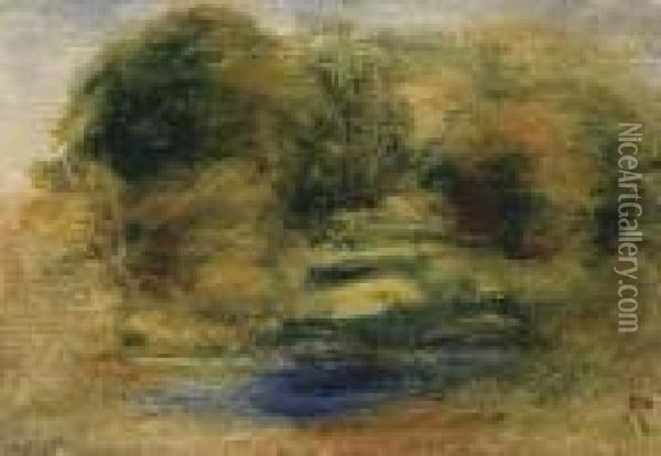 Paysage Oil Painting - Pierre Auguste Renoir