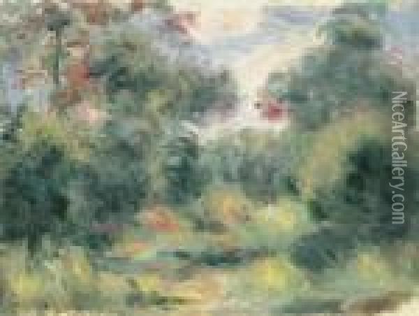 Clairiere Oil Painting - Pierre Auguste Renoir