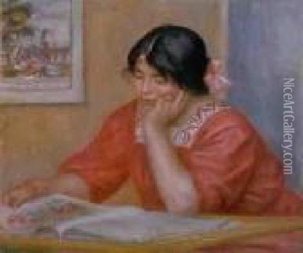 Leontine Lisant Oil Painting - Pierre Auguste Renoir
