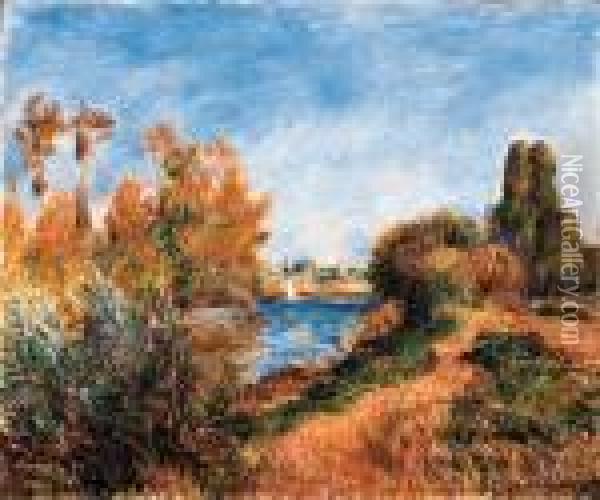 La Seine Argenteuil Oil Painting - Pierre Auguste Renoir