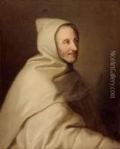 Portrait De L'abbe De Rancey Oil Painting - Hyacinthe Rigaud