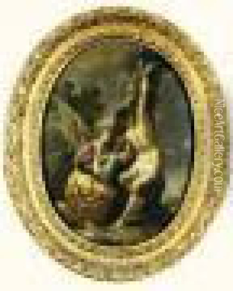 Saint Sebastien Soigne Par Un Ange Oil Painting - David The Younger Teniers
