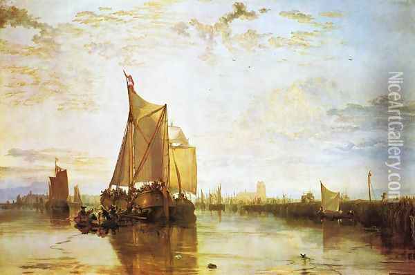 Dort The Dort Packet Boat From Rotterdam Bacalmed Oil Painting - Joseph Mallord William Turner