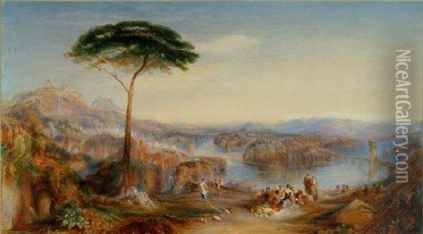 'childe Harold's Pilgrimage - Italy' Oil Painting - Joseph Mallord William Turner