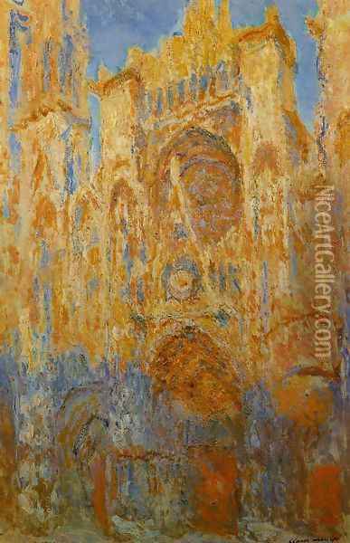 Rouen Cathedral Oil Painting - Joseph Mallord William Turner