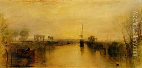 Chichester Canal, c.1829 Oil Painting - Joseph Mallord William Turner