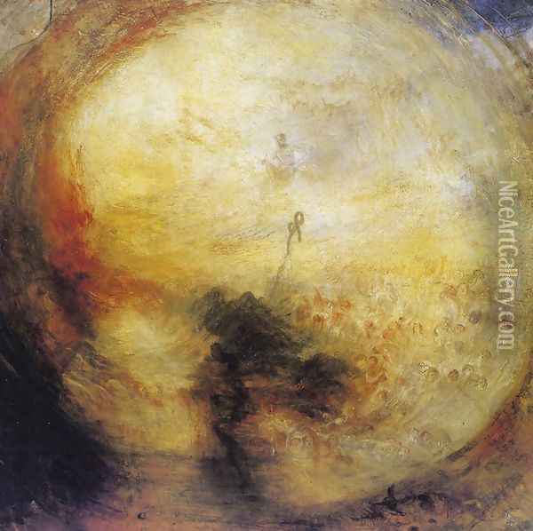 The Morning after the Deluge c. 1843 Oil Painting - Joseph Mallord William Turner